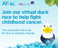 RSVP for the #AflacKids Swim With Friends Twitter Party Thursday 9/6 at 9pm ET!