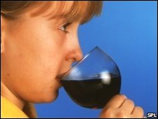 Child With Wine