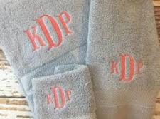 Monogrammed items, such as towels or jewelry boxes have been around for a long time. How do you feel about products with your initials on them?