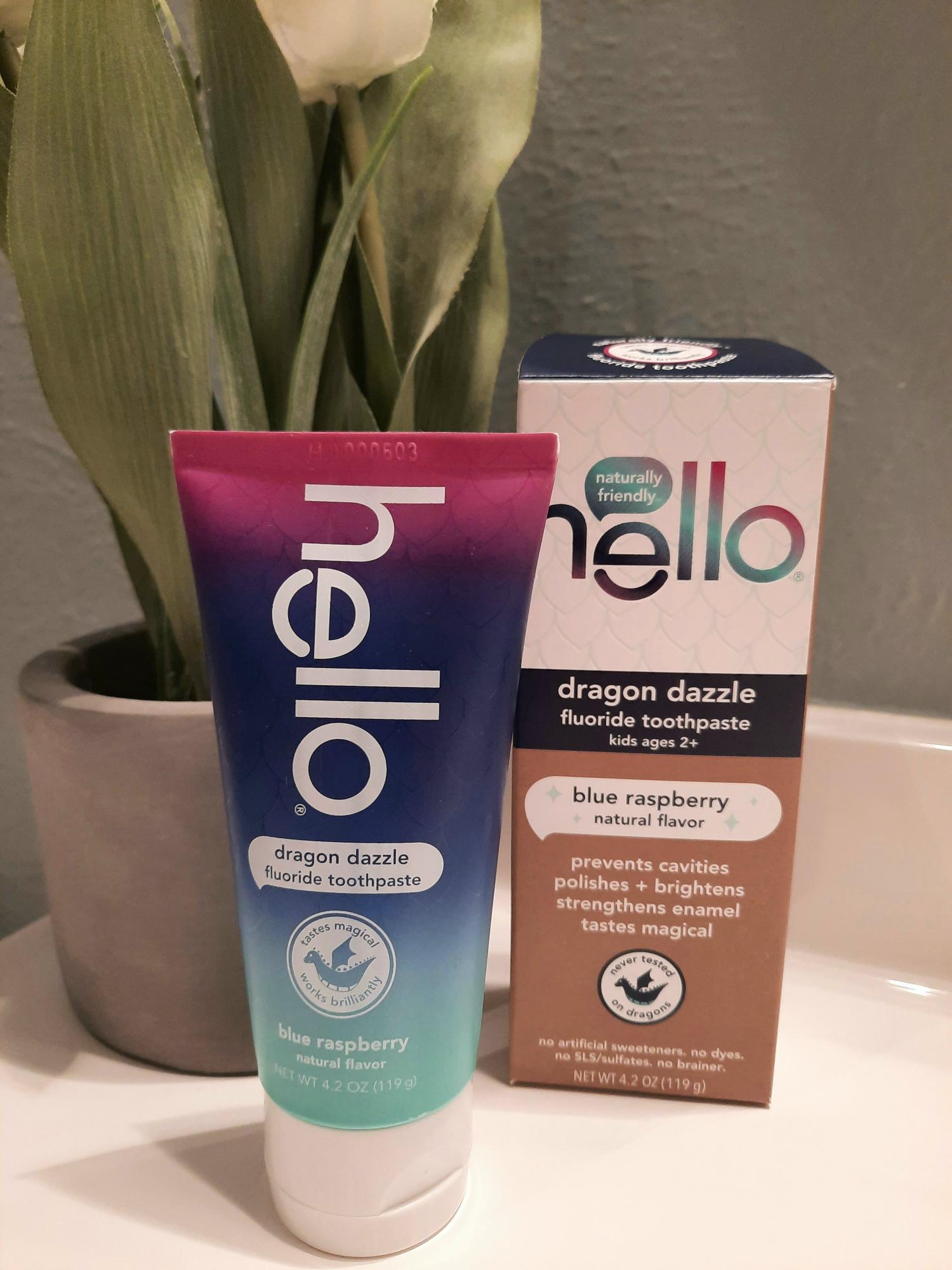 Hello Dragon Dazzle Flouride Toothpaste Review SheSpeaks