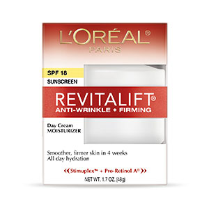 L'Oreal Revitalift® Anti-Wrinkle + Firming Day Cream SPF 18 Review | SheSpeaks