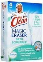 Mr Clean Bath Scrubber Review Shespeaks, Magic Eraser Bathtub Cleaner